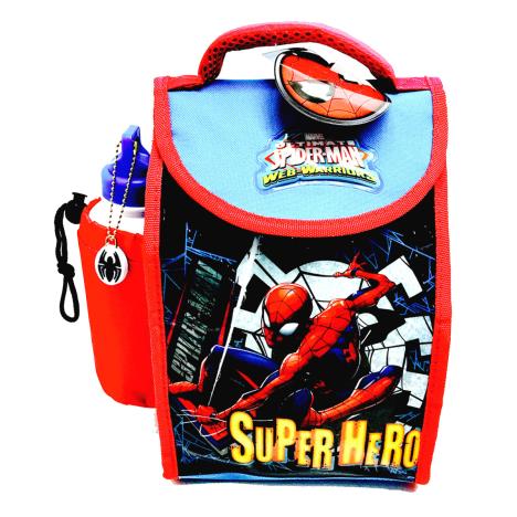 Spiderman Large Deluxe Lunch Bag & Bottle Set £7.99